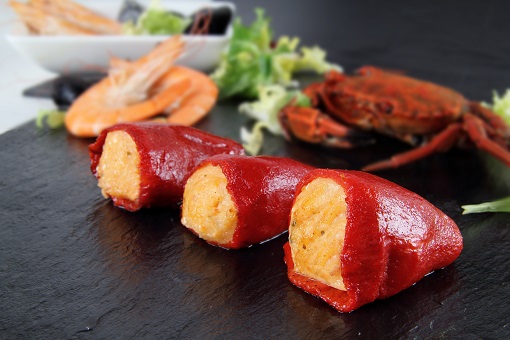 PIMIENTOS RELLENOS MARISCO 7.20€ 500GR